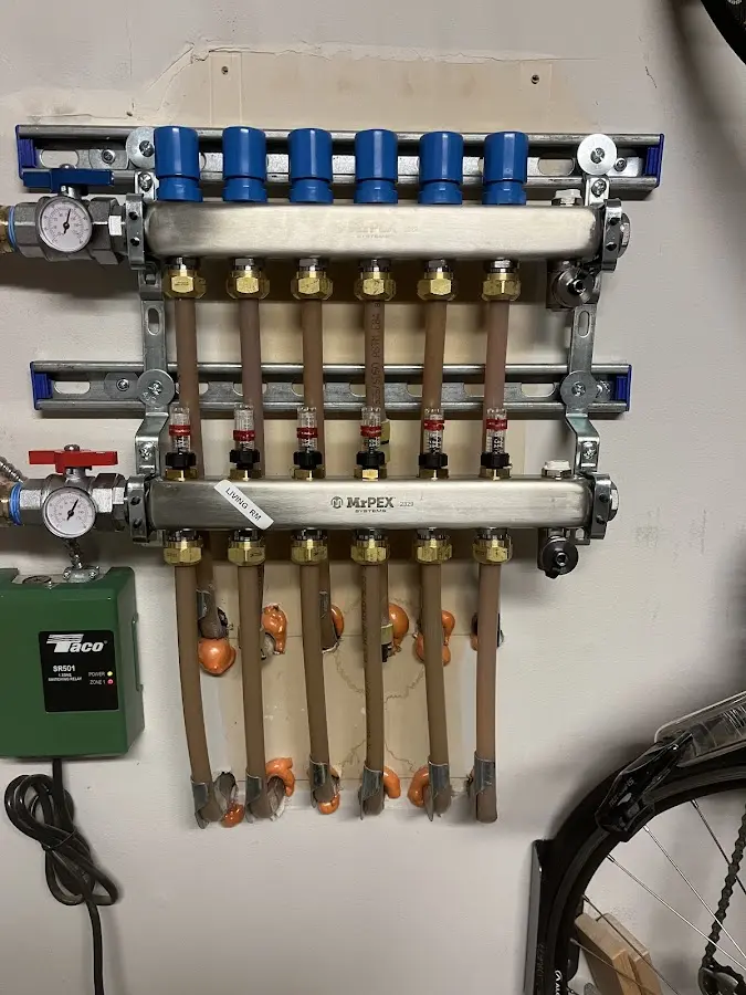 Plumber performing Leak Detection at a residential property in Tulare